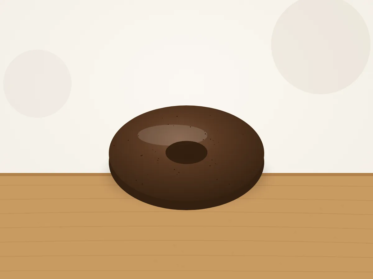 Illustration of Pumpernickel Bagel
