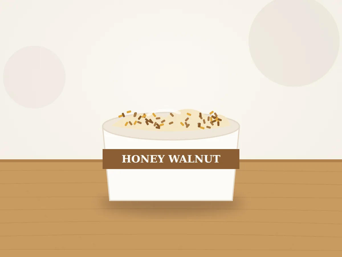 Illustration of Honey Walnut Cream Cheese (8 oz)