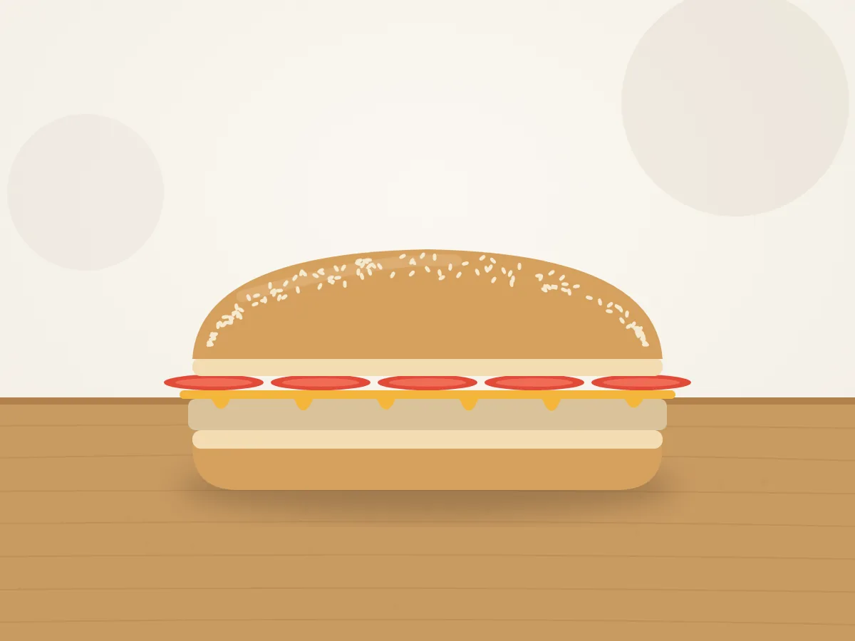 Illustration of Tuna Melt